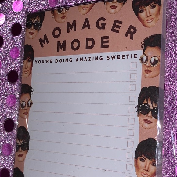 Kris Jenner • “MOMAGER MODE” Notepad • BRAND NEW!